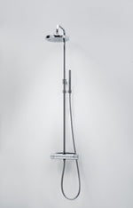 Takdusch Duschbyggarna Rondo 220 med Termostatblandare Krom, 160 mm