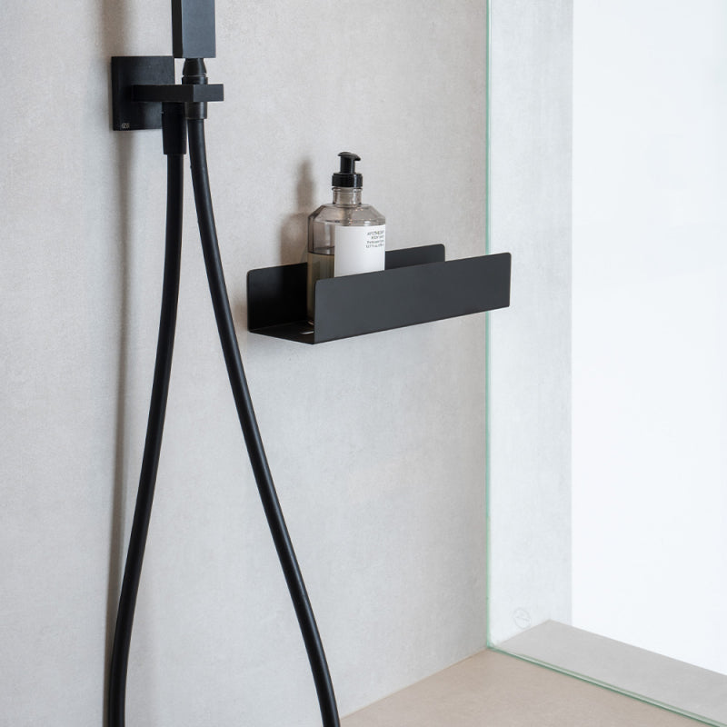 Duschhylla Base Mattsvart Beslag Design bild 3