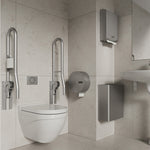Handduksautomat Stay Borstat rostfritt Beslag Design bild 3
