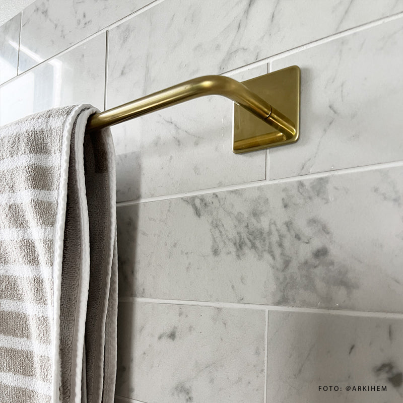 Handduksstång Base 200 Mässing Beslag Design bild 5