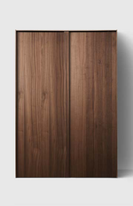 Haven H2 C146 Pocket Tvättstugeskåp i Walnut Wood