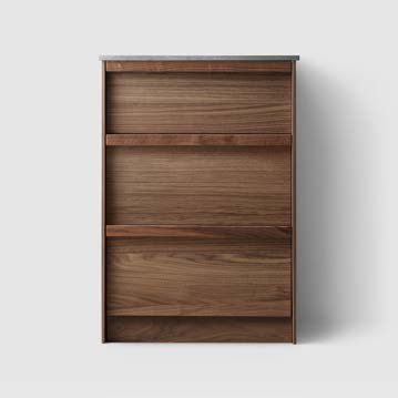 Haven H2 UC60 Underskåp i Walnut Wood