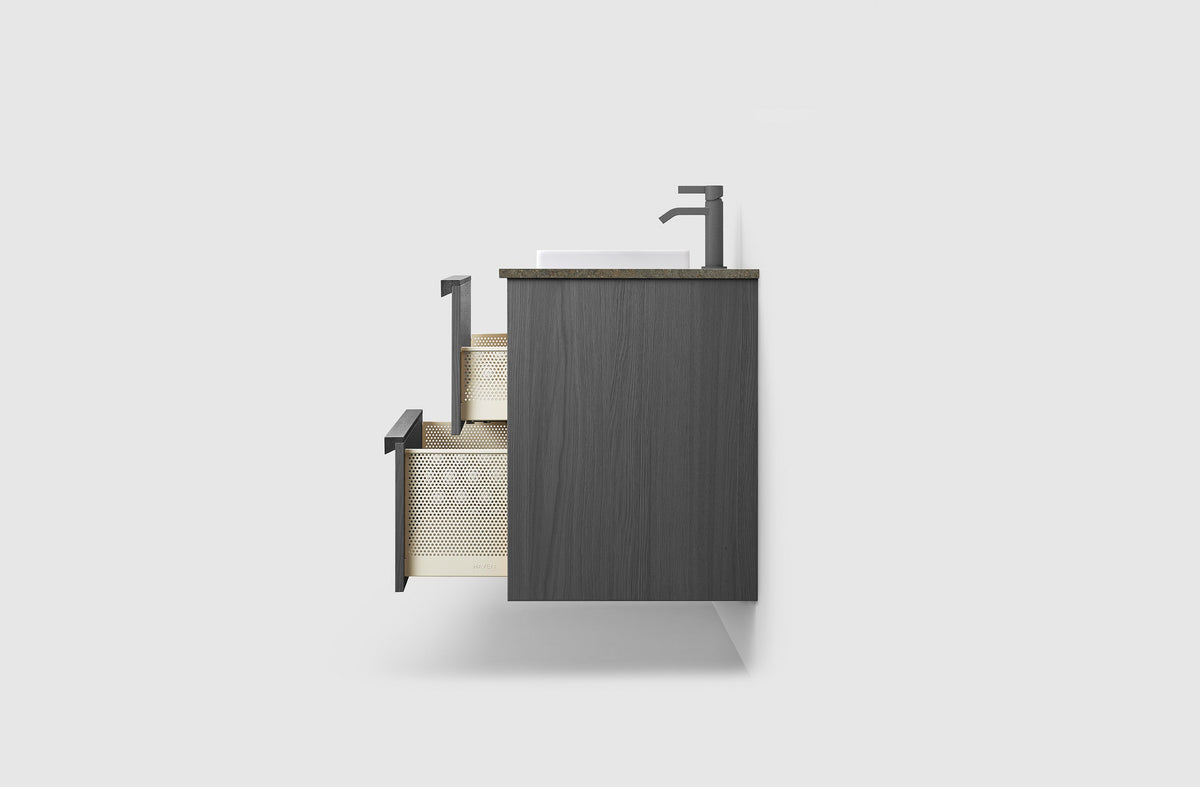 Haven H2 x Toniton kommod i Deep Grey från sidan