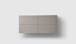 Haven H3 120 kommod med porslinstvättställ i Warm Grey