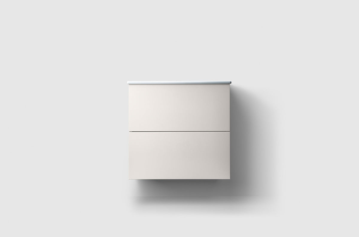 Haven H3 60 kommod med porslinstvättställ i White
