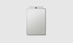 Haven M4 LED-lampa 370 mm i silver på M4 spegel 500x700 mm