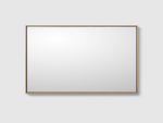Haven M7 spegel 1400x850 mm med träram i Oak Wood