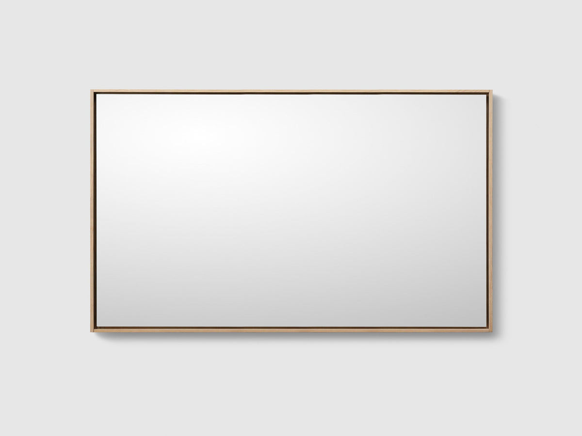 Haven M7 spegel 1400x850 mm med träram i Oak Wood
