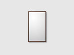 Haven M7 spegel 500x850 mm med träram i Walnut Wood