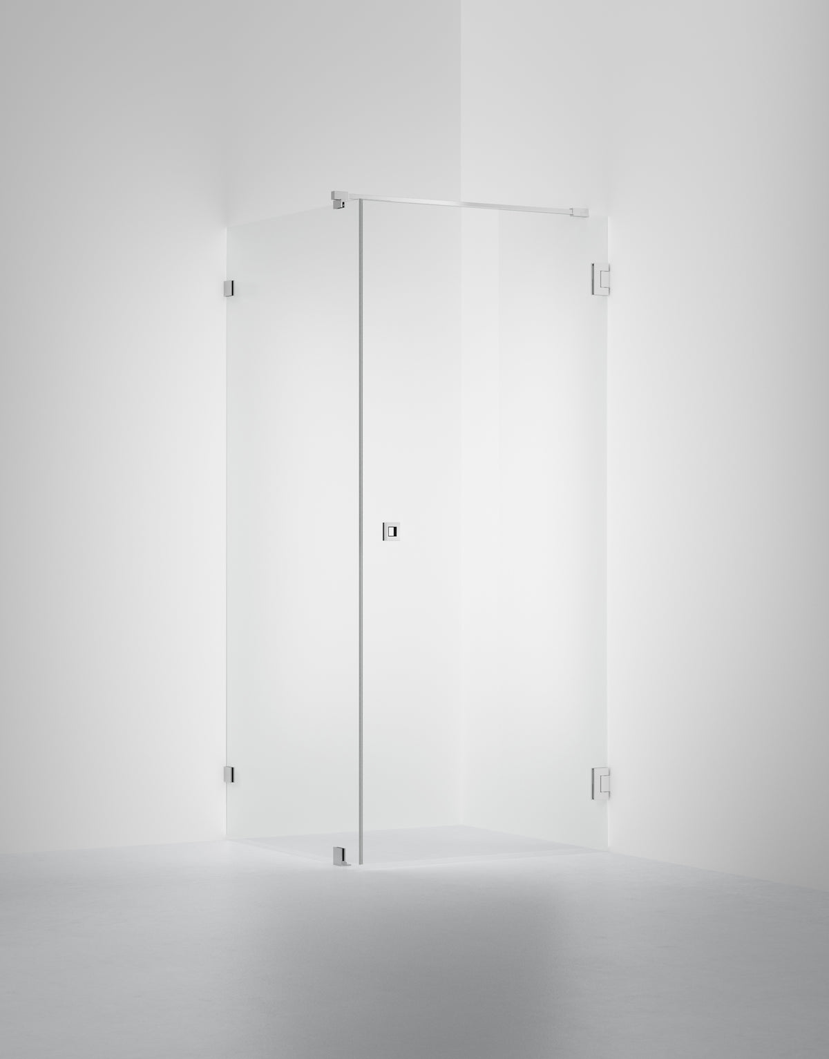 Duschvägg Arc 13 Original, Opal clear, profilfärg Krom