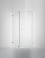 Duschvägg Arc 13 Original, Opal clear, profilfärg Krom