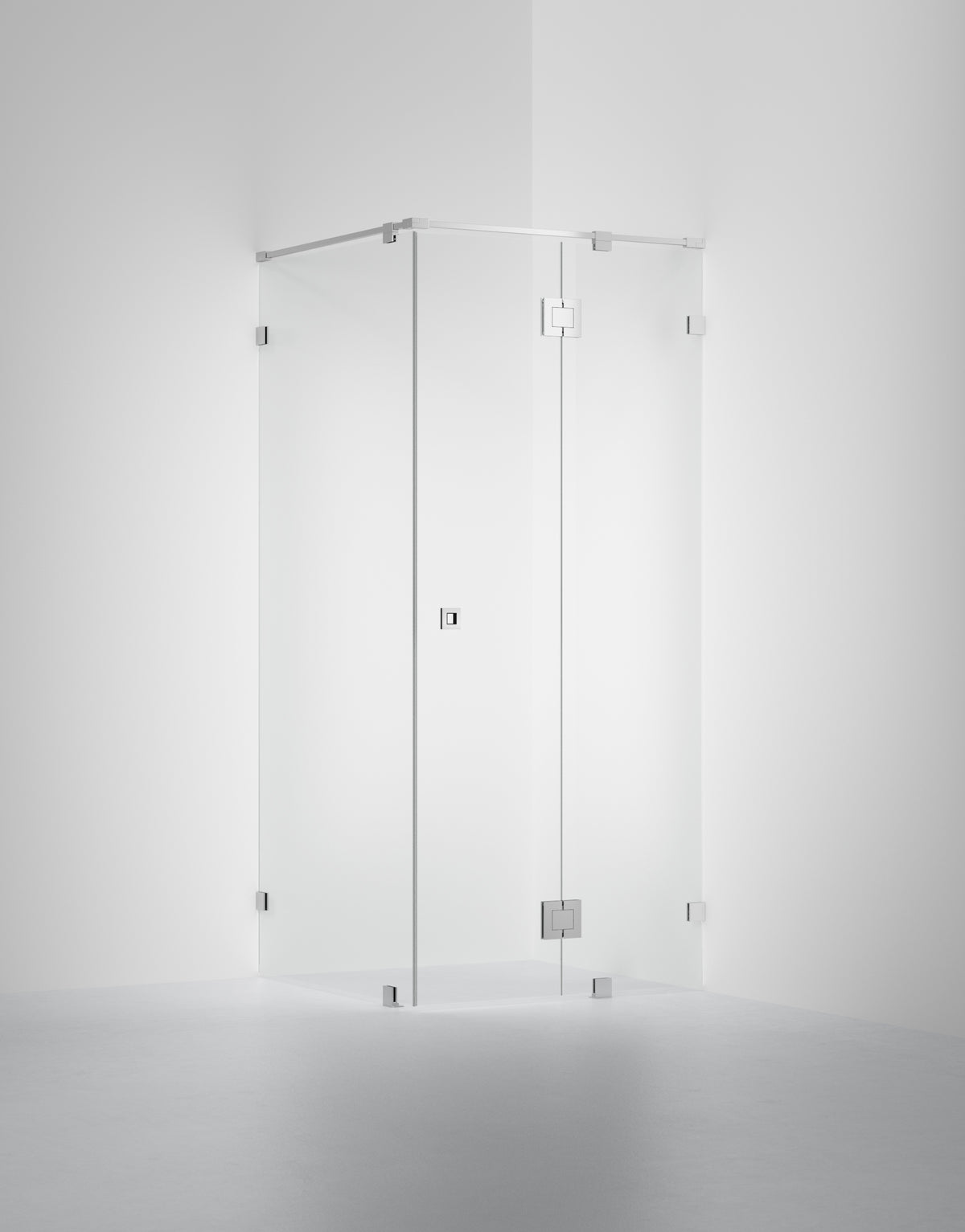 Duschvägg Arc 15 Original, Opal clear, profilfärg Krom