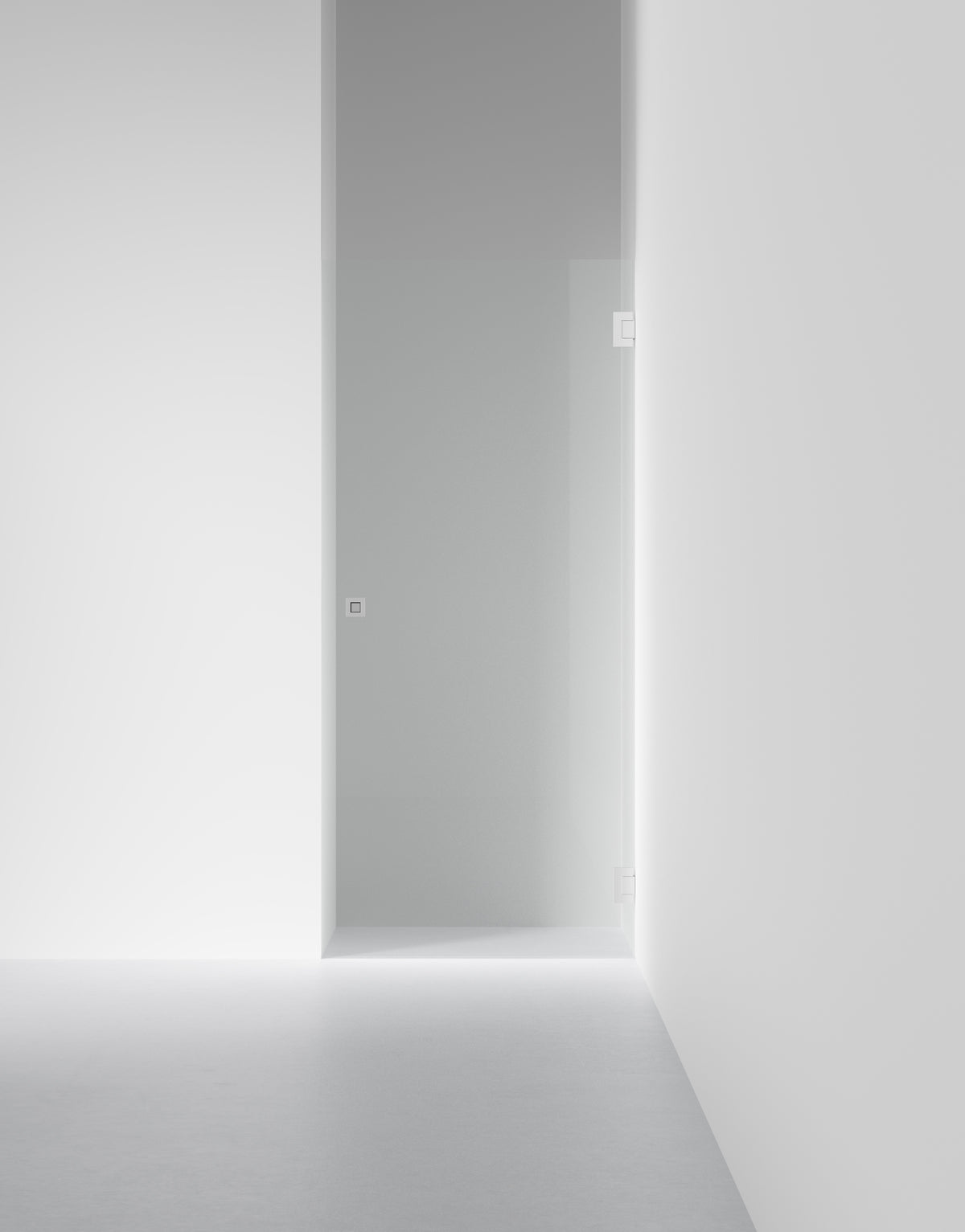 Duschvägg Arc 2 Original, Opal clear, profilfärg Krom