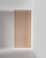 Duschvägg Arc 20 Frame XL måttbeställd, Bronsglas, profilfärg Blankpolerad