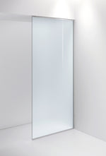Duschvägg Arc 20 Frame XL måttbeställd, Frostat glas, profilfärg Blankpolerad