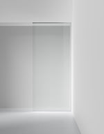 Duschvägg Arc 20 Frame XL måttbeställd, Opal clear, profilfärg Blankpolerad