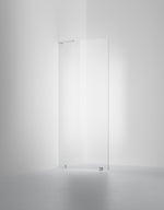 Duschvägg Arc 20 Original måttbeställd, Opal clear, profilfärg Krom