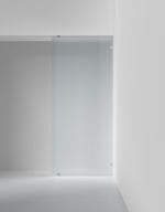 Duschvägg Arc 20 Original XL måttbeställd, Frostat glas, profilfärg Krom