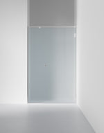Duschvägg Arc 4 Frame, Frostat glas, profilfärg Krom
