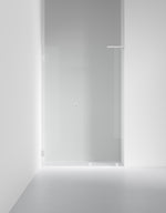 Duschvägg Arc 4 Original, Opal clear, profilfärg Borstat stal