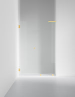 Duschvägg Arc 4 Original, Opal clear, profilfärg Massing