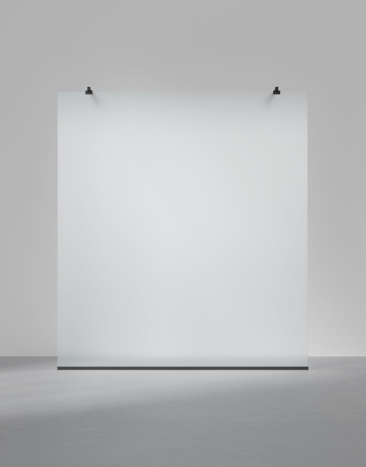 Duschvägg Arc 43 Frame måttbeställd, Frostat glas, profilfärg Mattsvart