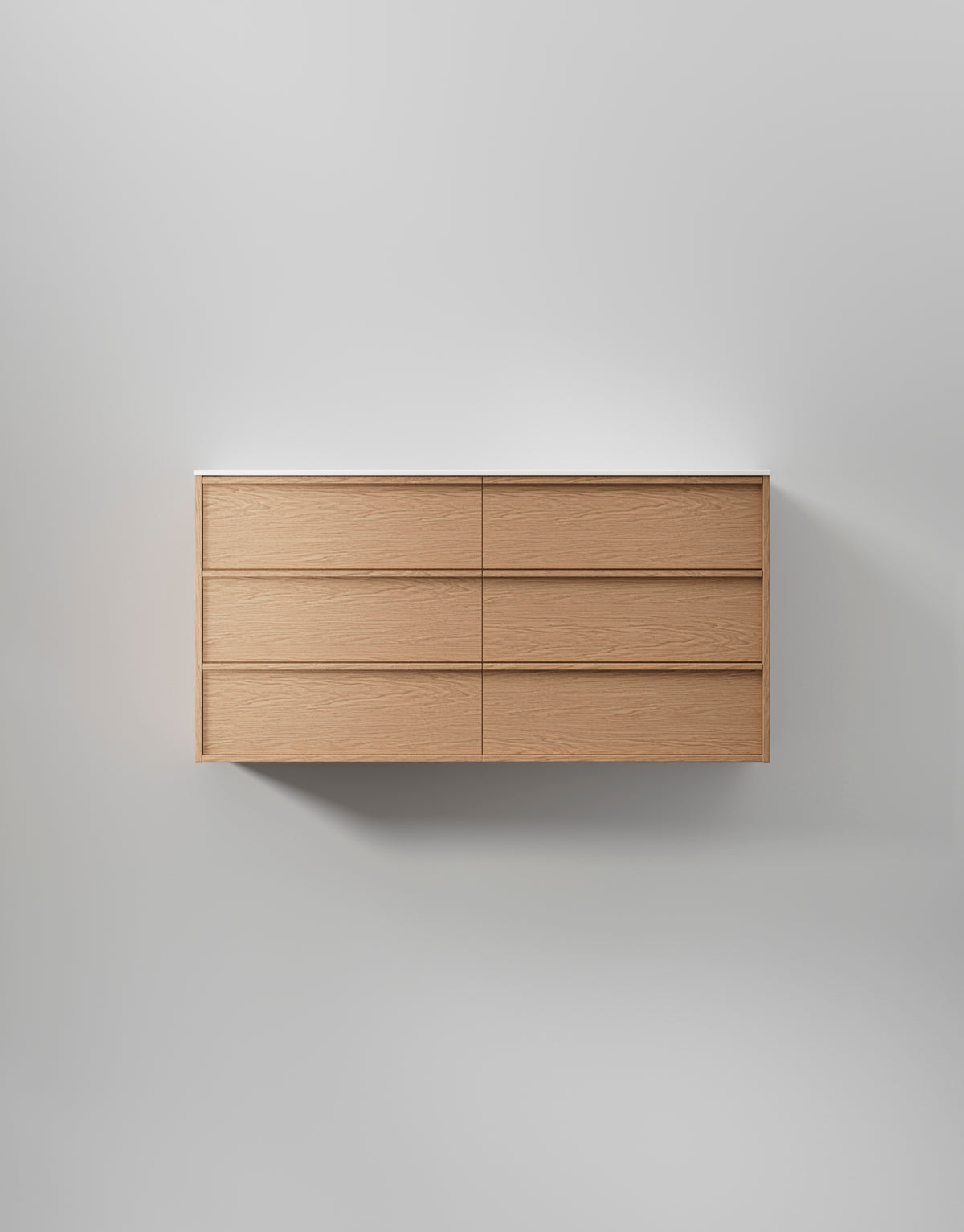 Kommod INR Terra Carve 140 D - Natural Oak