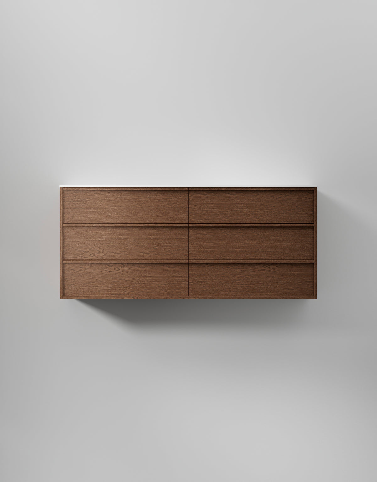 Kommod INR Terra Carve 160 D - Dark Oak