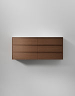 Kommod INR Terra Carve 160 D - Dark Oak