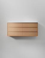 Kommod INR Terra Carve 160 D - Natural Oak
