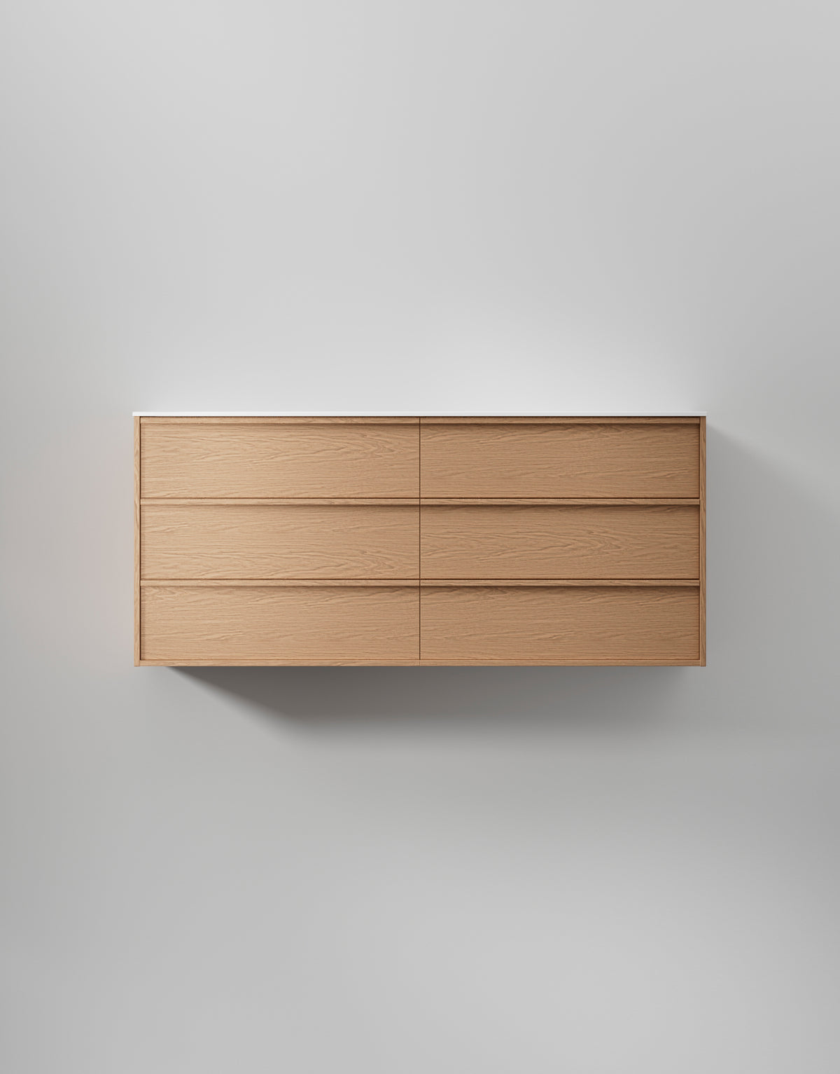 Kommod INR Terra Carve 160 D - Natural Oak