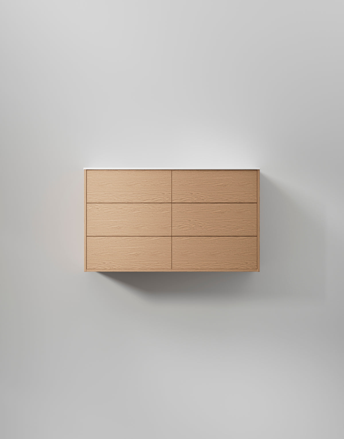 Kommod INR Terra Solid 120 D - Natural Oak