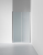 Duschvägg Linc 3 Original, Frostat glas, profilfärg Blankpolerad