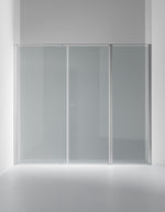 Duschvägg Linc 7 Original, Rokglas, profilfärg Blankpolerad