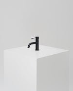 Måttritning – Tvättställsblandare INR Steel Voyage Low Matte Black
