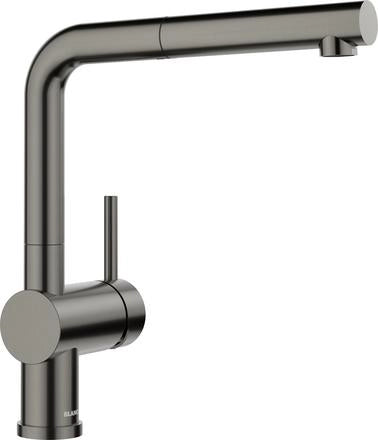 Blanco Linus-S Satin Dark Steel köksblandare