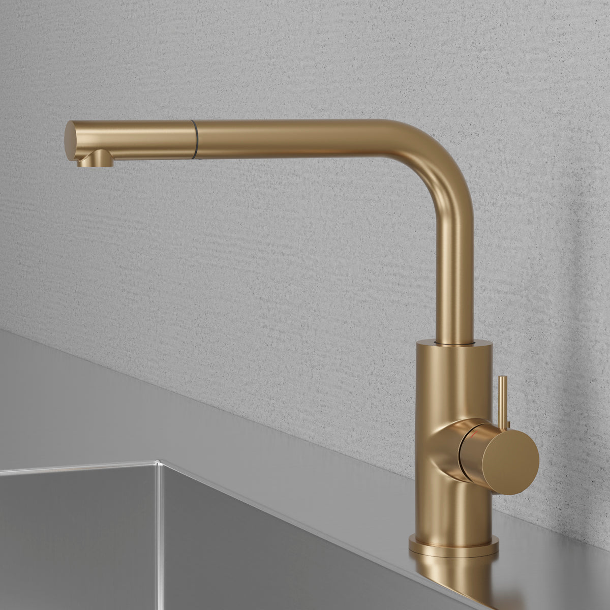 Scandtap Accent 90 D Sand - köksblandare