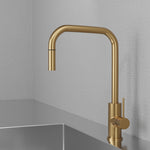 Scandtap Accent Square D Sand - köksblandare