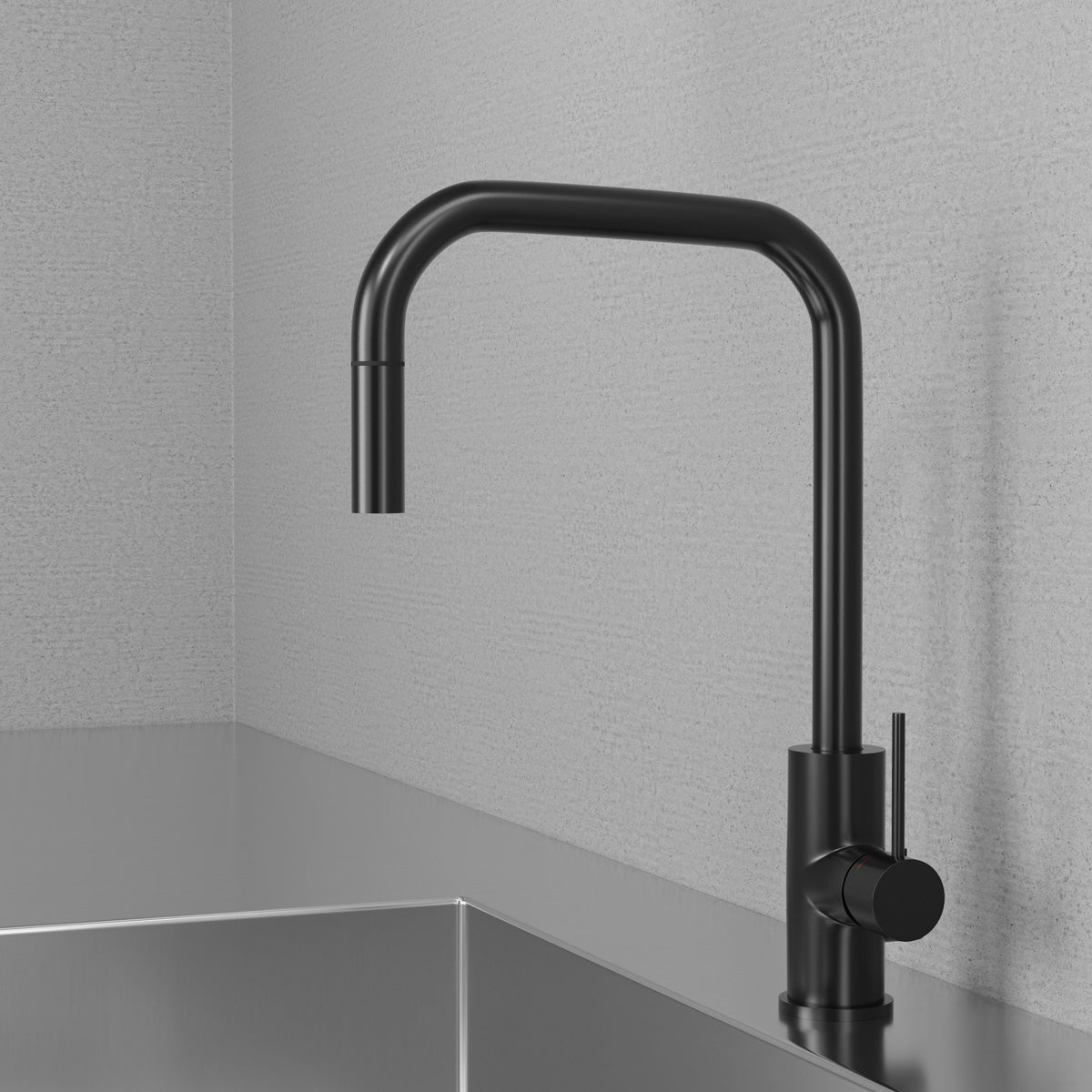 Scandtap Accent Square D Shadow - köksblandare