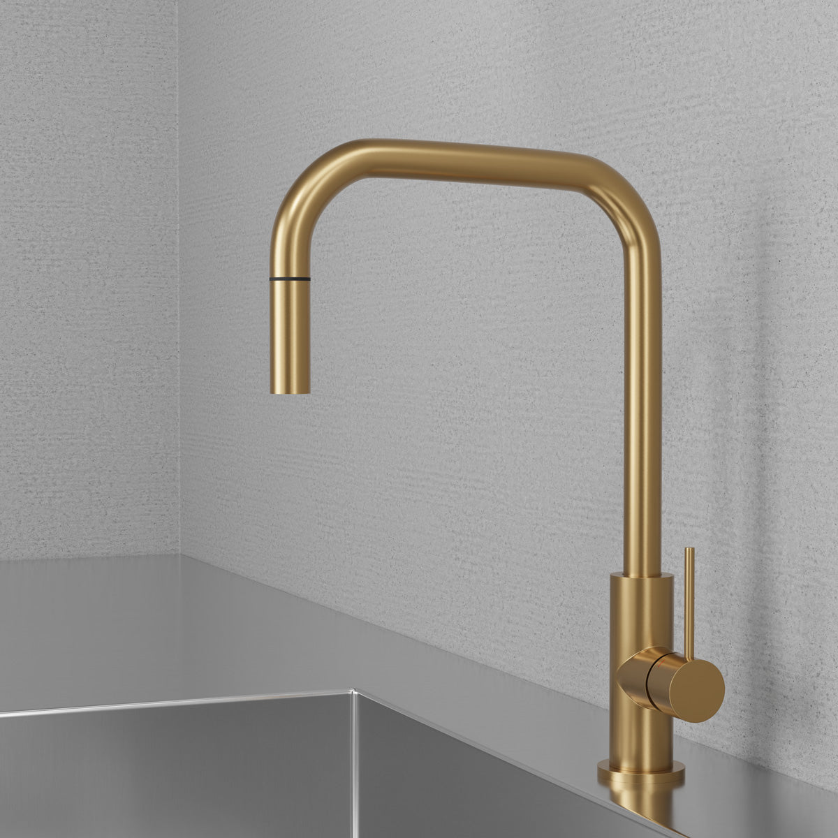 Scandtap Accent Square Sand - köksblandare