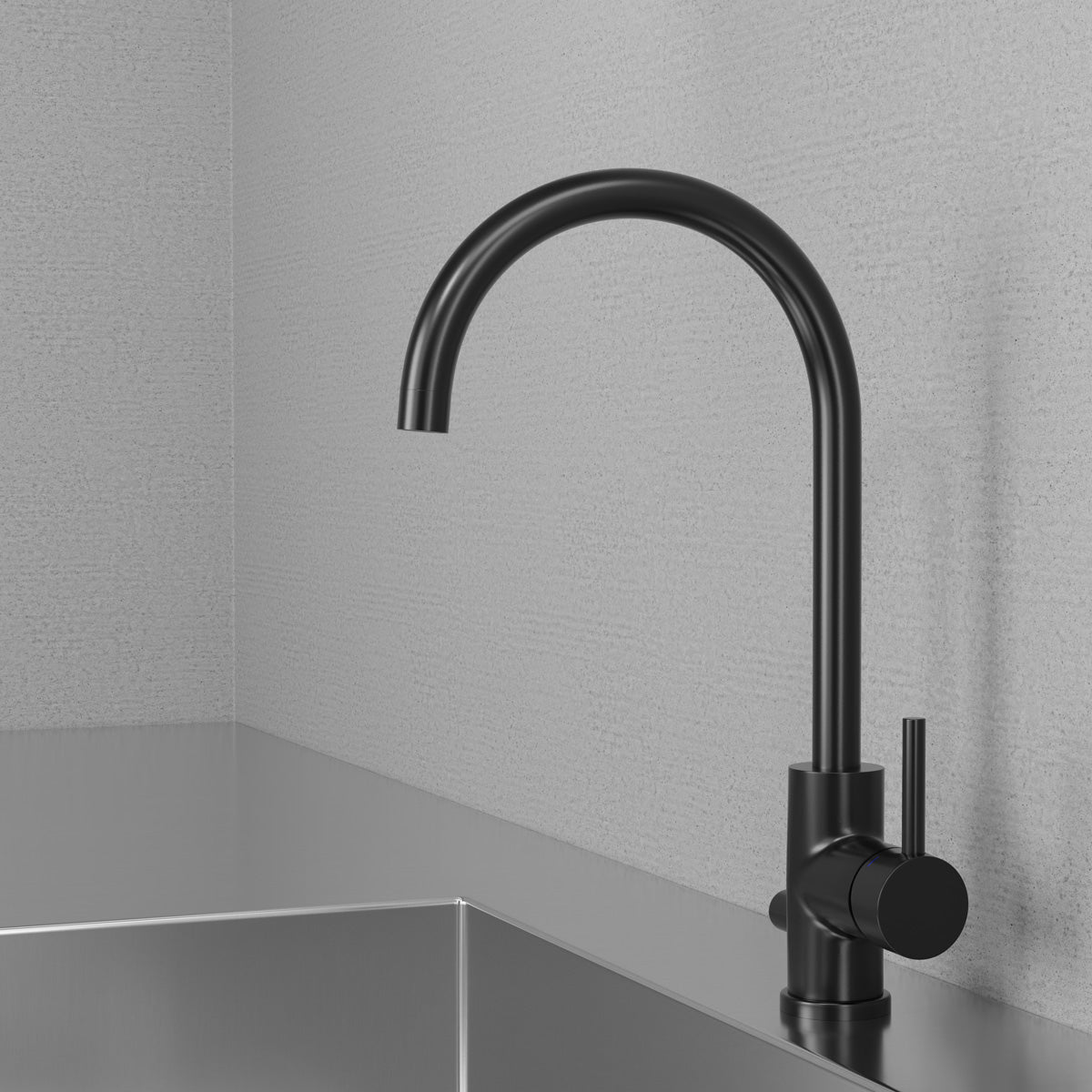 Scandtap Curve D Shadow - köksblandare