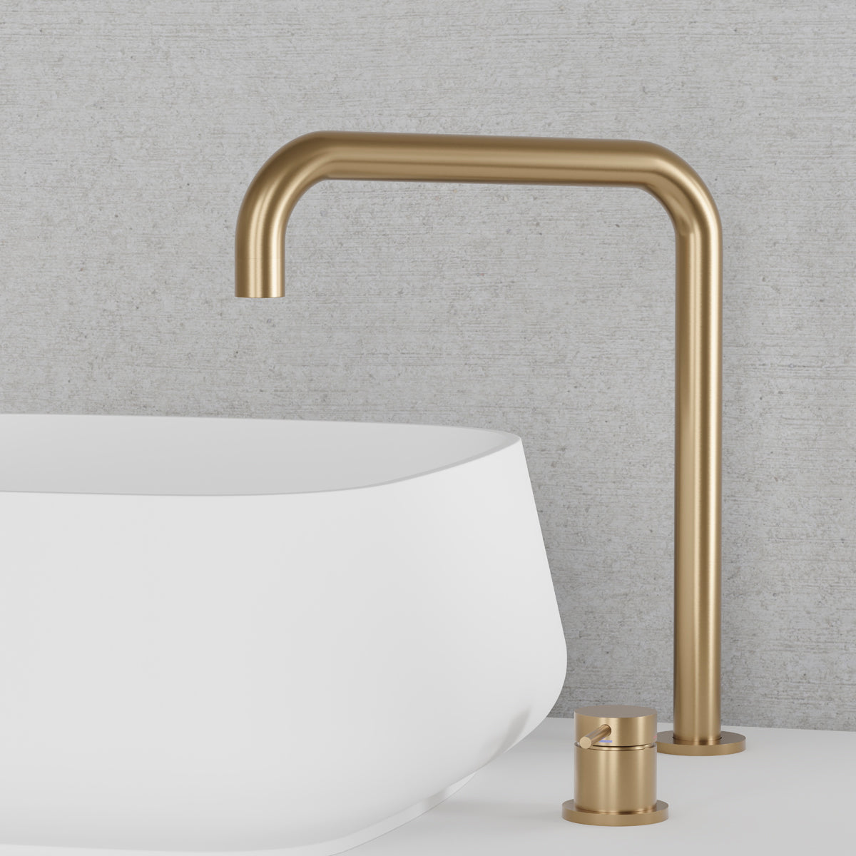 Scandtap Harmonized K2 Square Sand - köksblandare