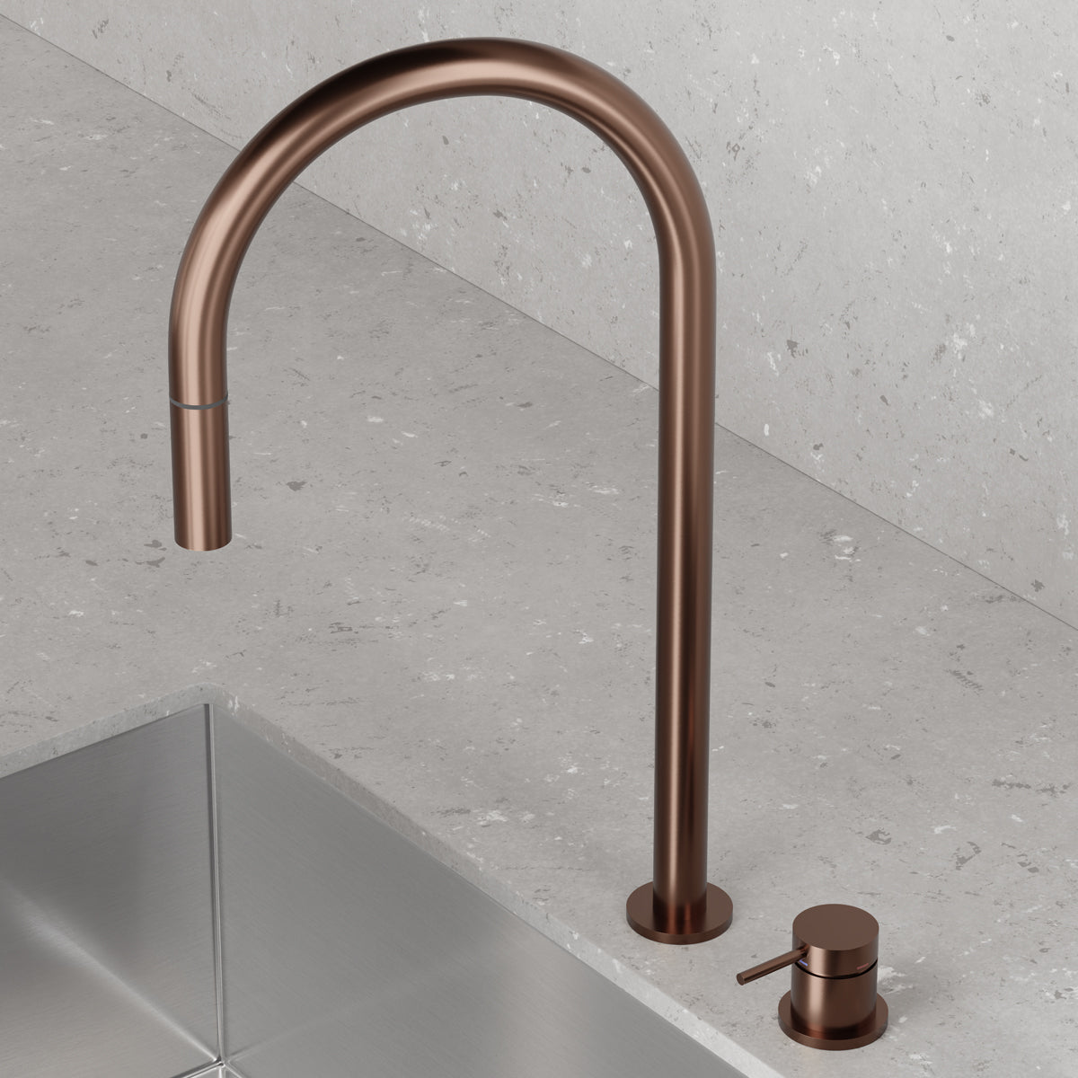 Scandtap Harmonized K2P Amber - köksblandare