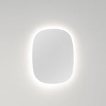 Macro Vega oval badrumsspegel 80x100 cm med Ambilight