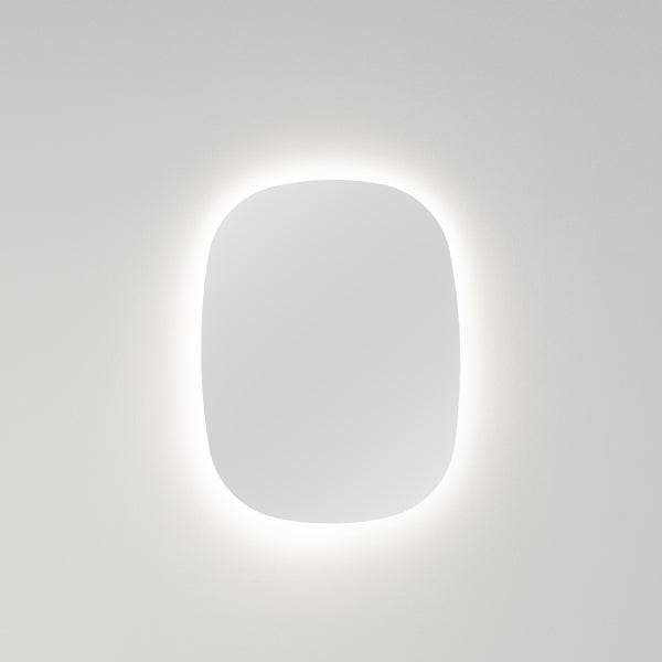 Macro Vega oval badrumsspegel 80x100 cm med Ambilight