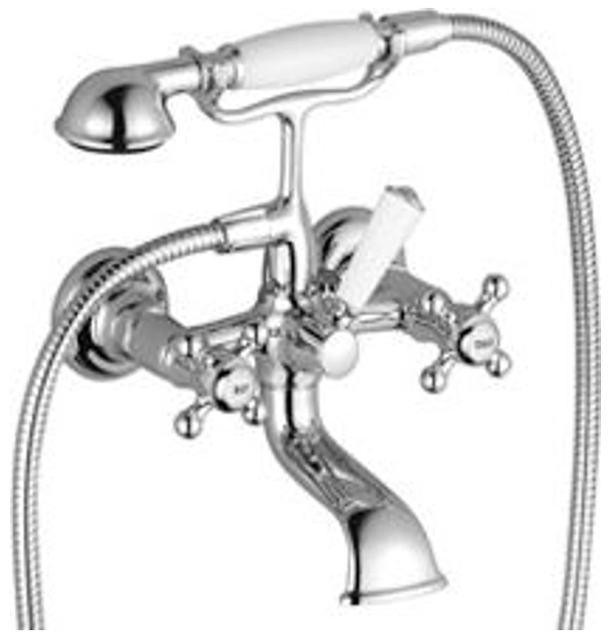 Inbyggd badkarsblandare Dornbracht MADISON Borstad Dark Brass