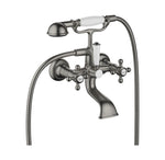 Inbyggd badkarsblandare Dornbracht MADISON Borstad Dark Platinum
