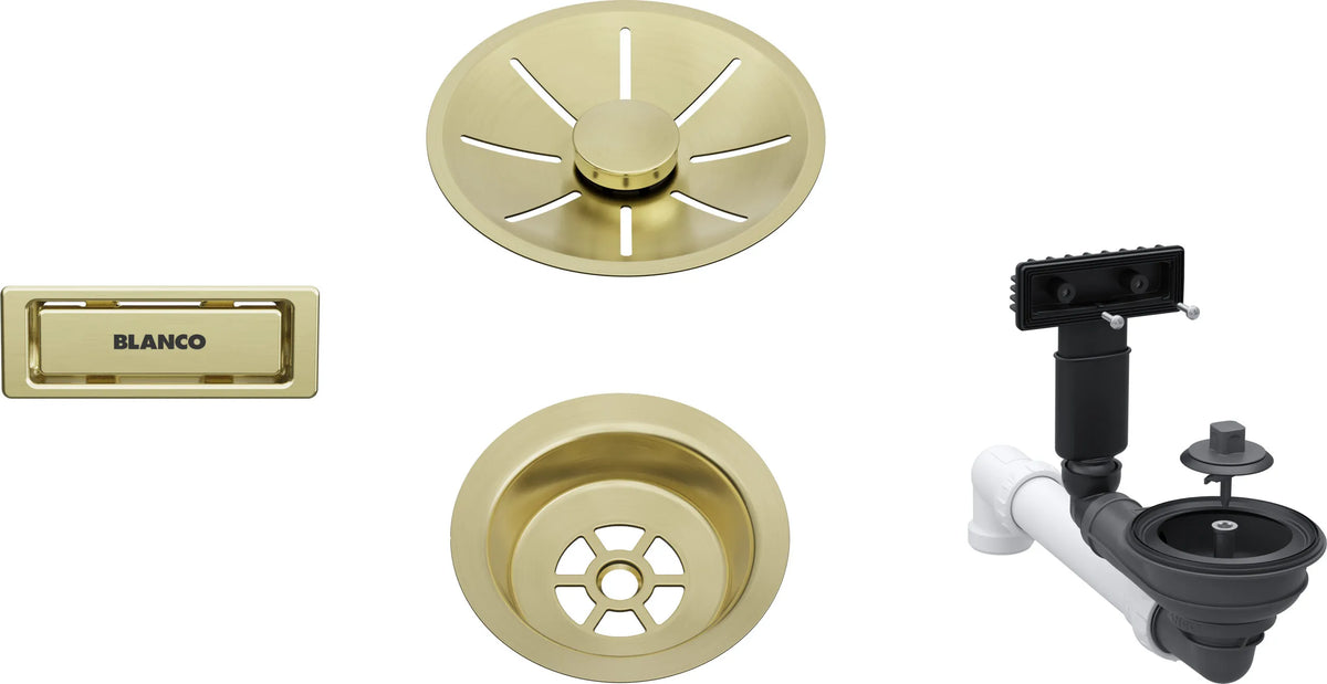 Rörset Blanco Infino Enkel, Satin Gold