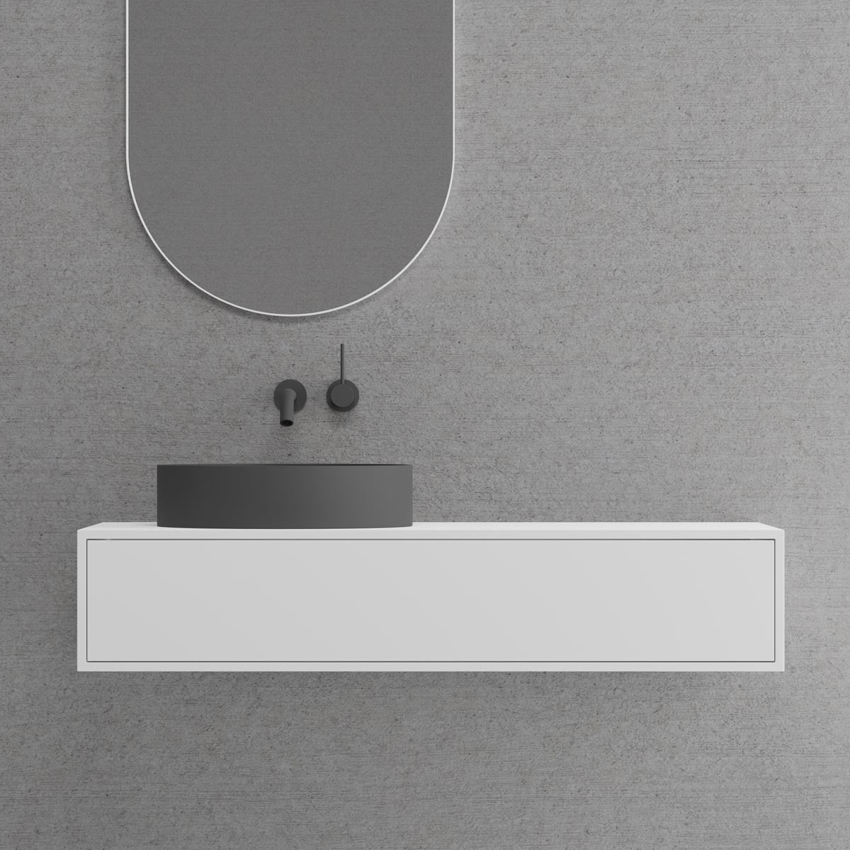 Badrumsmöbel Scandtap Solid S1000