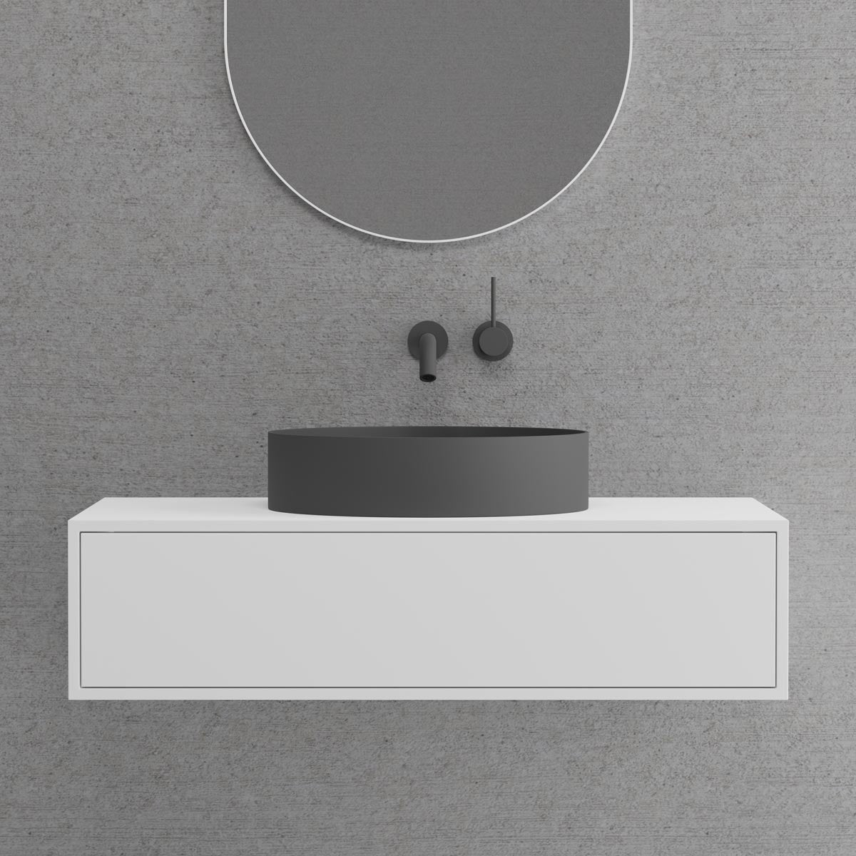 Badrumsmöbel Scandtap Solid S800
